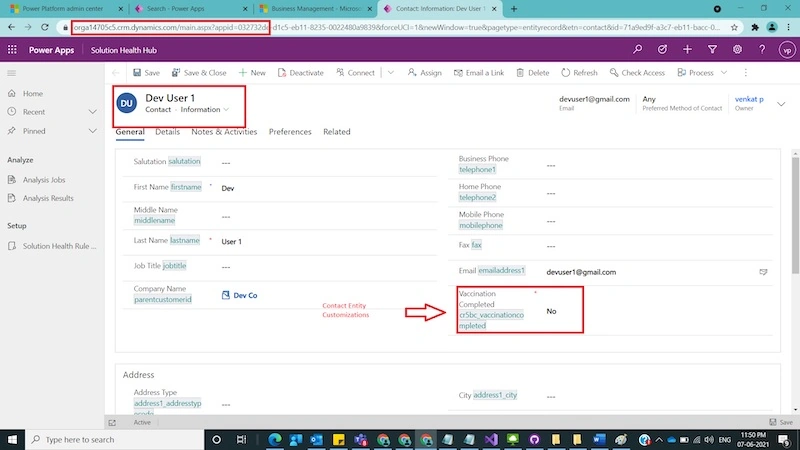 How to Move CRM Customizations between Dynamics 365 CRM Environments using classic mode and Power Apps Maker Portal.