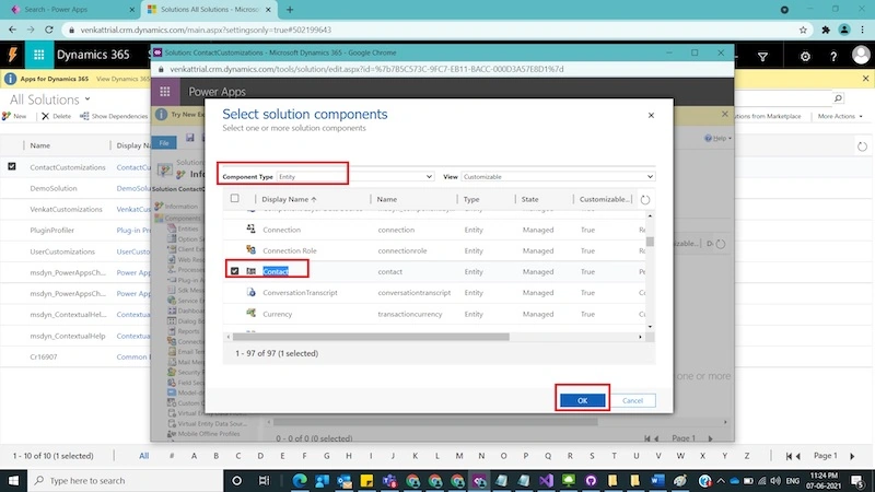 How to Move CRM Customizations between Dynamics 365 CRM Environments using classic mode and Power Apps Maker Portal.
