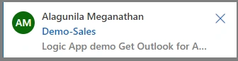How to move the specific email to specific folder using Azure Logic App