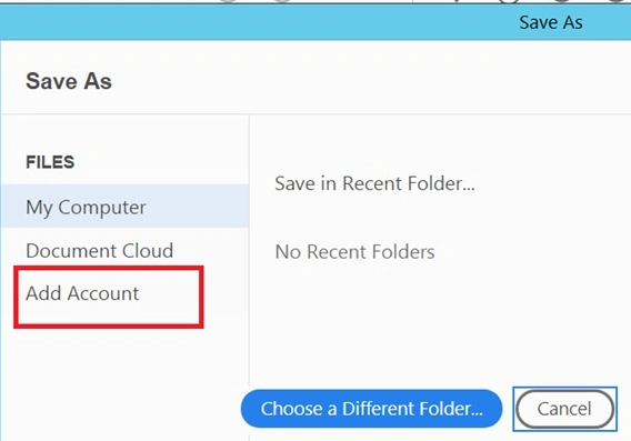 Add account