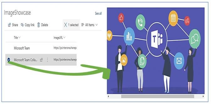 How To Open Selected List Item Image, Video Or Location Connect An Embed Web Part To A List Web Part.