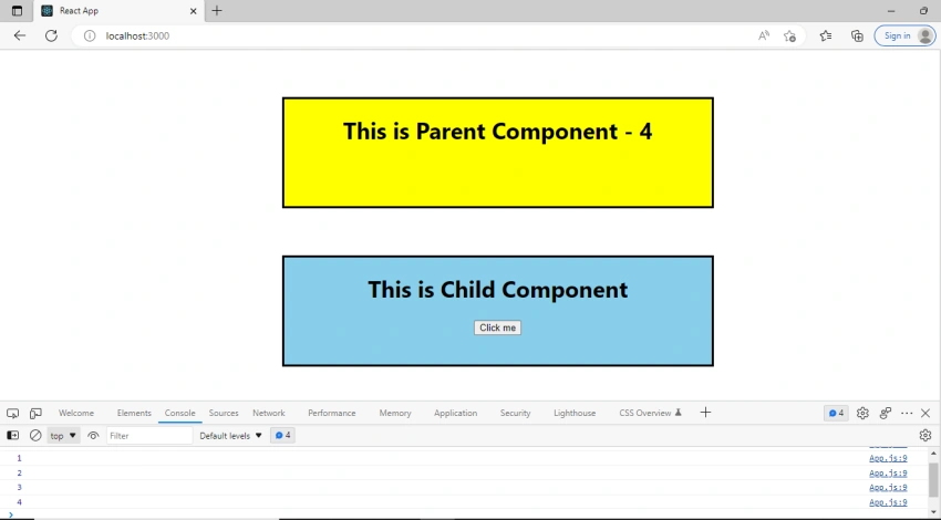 How To Pass Data From Child To Parent Component In React