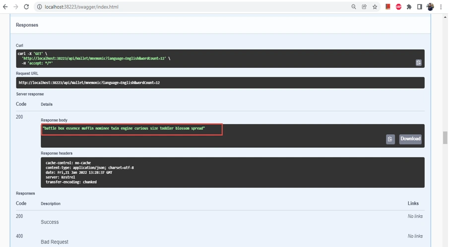 How To Perform Transaction Using Swagger API On Stratis Blockchain
