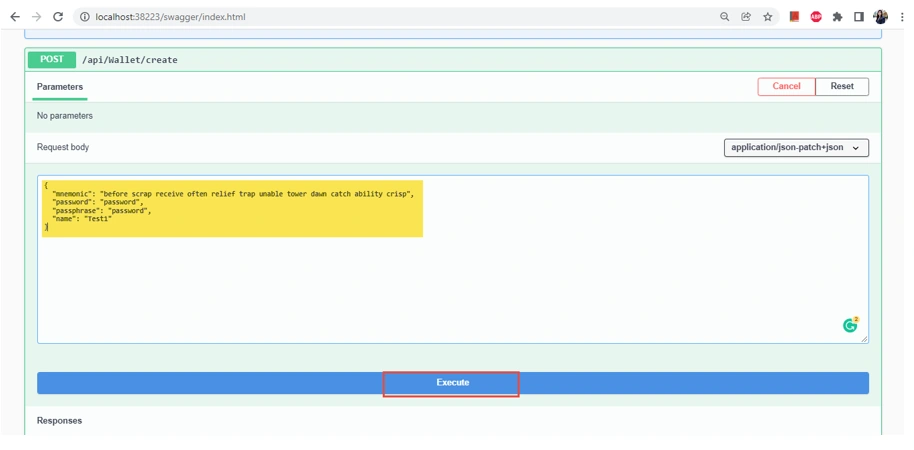 How To Perform Transaction Using Swagger API On Stratis Blockchain