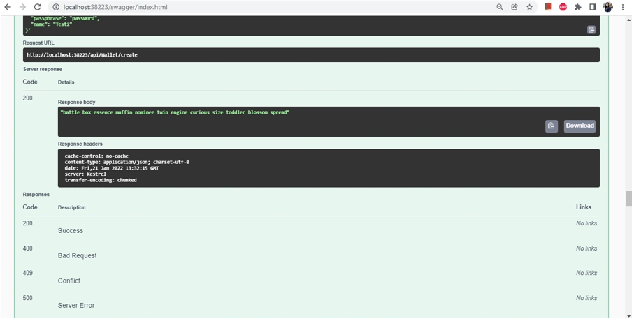 How To Perform Transaction Using Swagger API On Stratis Blockchain