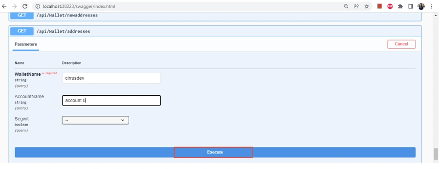 How To Perform Transaction Using Swagger API On Stratis Blockchain