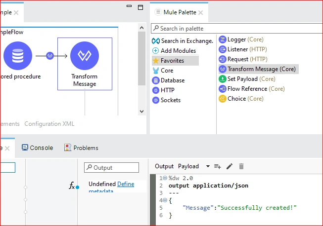 How to Post Data using Stored Procedure with MuleSoft
