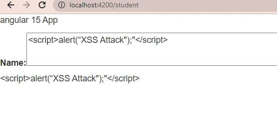 How To Prevent XSS(Cross Site Scripting) Attacks In Angular