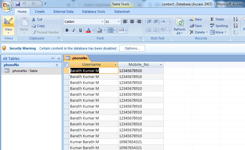 How To Print Grid View C# More Pages - Basic CURD Application MS Access Database