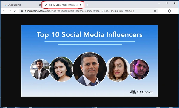 open in a new tab