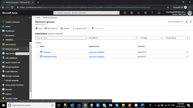 How To Publish ASP.NET Web Application In Azure Portal By Using App Services