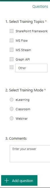 Microsoft Forms