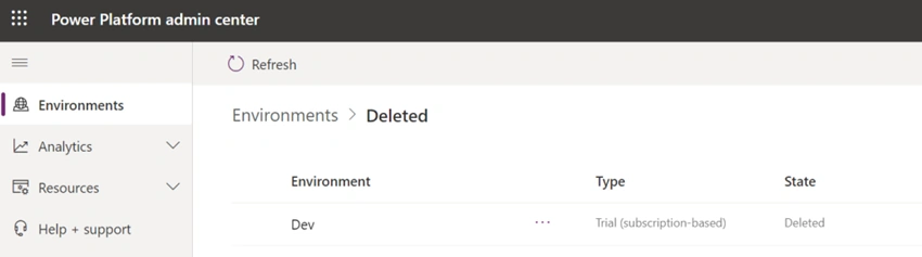 How To Recover A Deleted Environment In Dynamics 365 CRM Online?