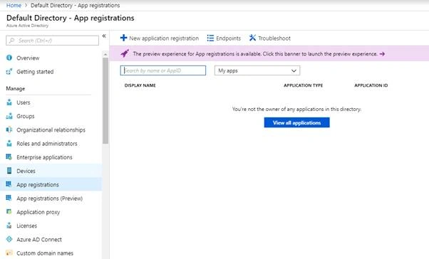 Default directory