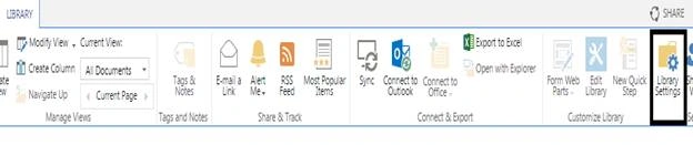 Library Settings