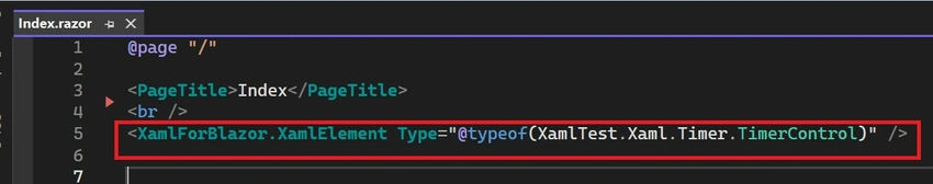 Xaml Controls in Blazor WebAssembly