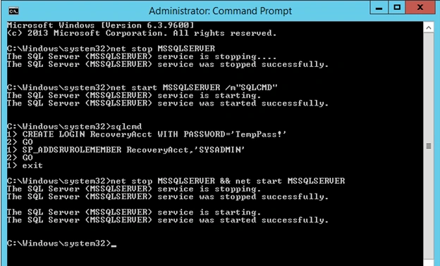 How to Reset SA Password in SQL Server - Sure-Shot Manual Solution