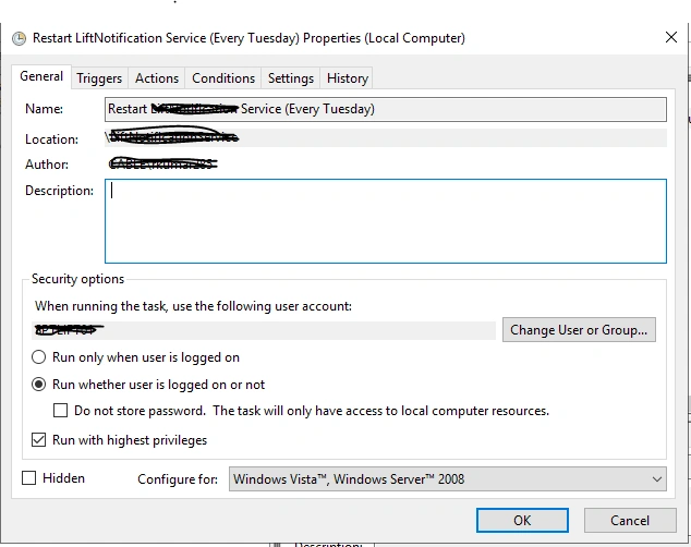 Restart Notification