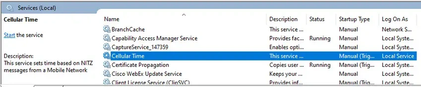 WindowsService
