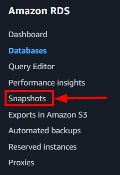 Snapshots