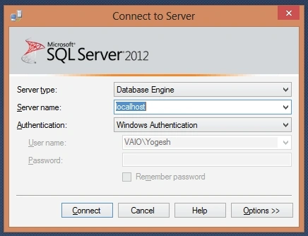 connect to server