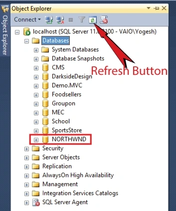 northwind database available in sql server