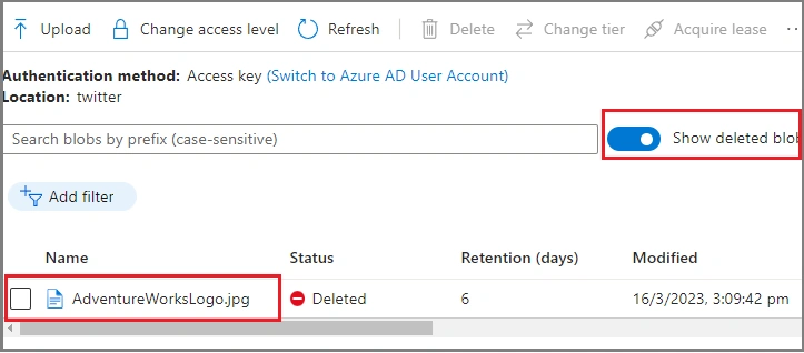 How To Retrieve Accidentally Deleted Azure Storage Blobs