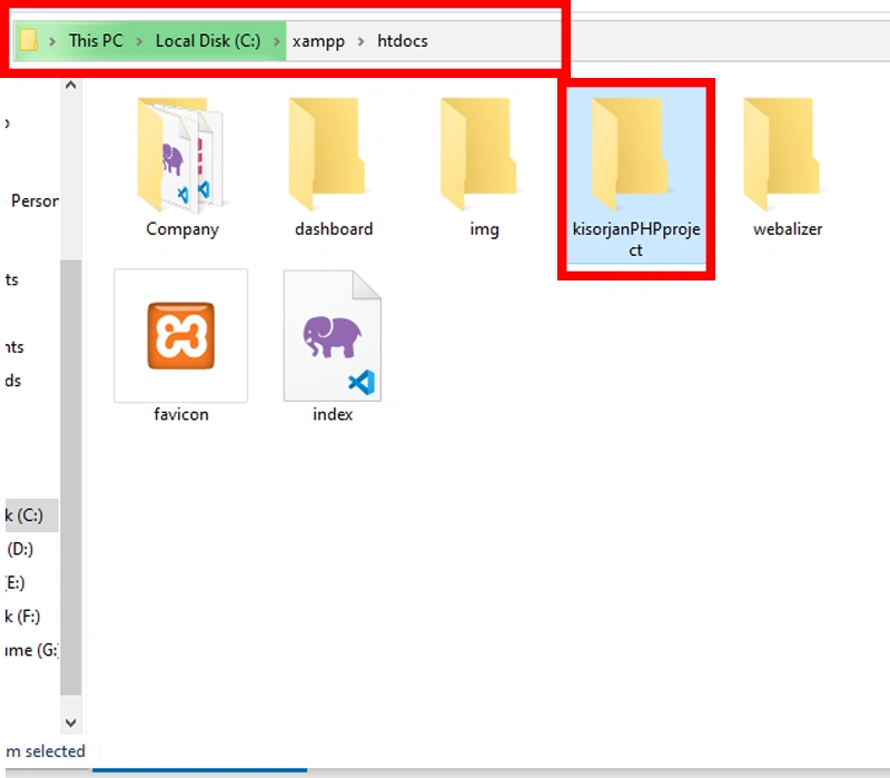 How to run a PHP code using XAMPP Server