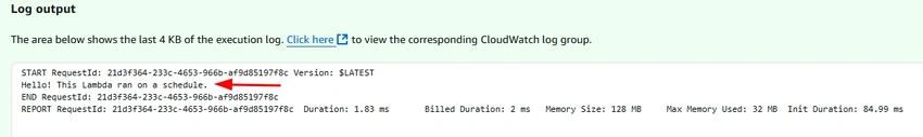 Log Output
