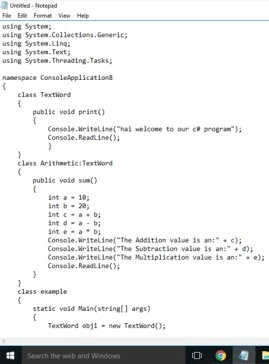 program