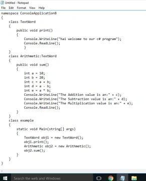 program