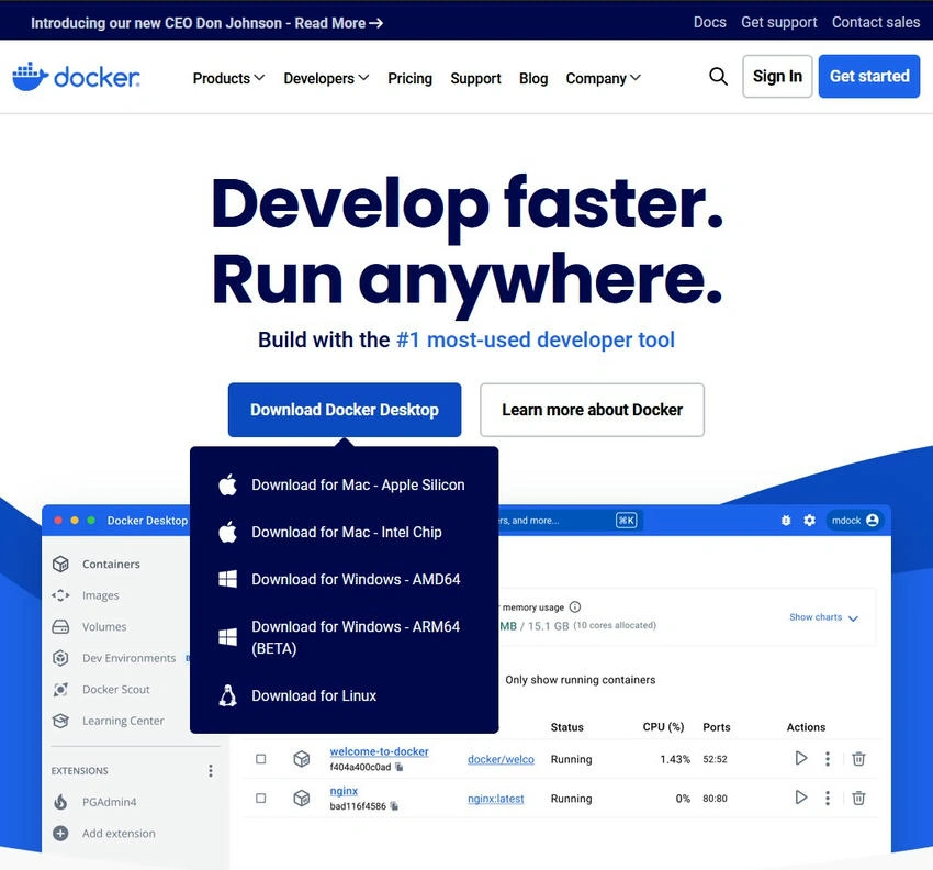 Docker Desktop