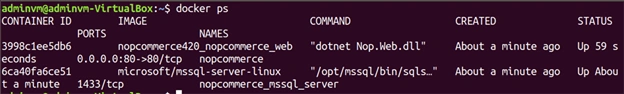 How To Run nopCommerce On Linux Using Docker