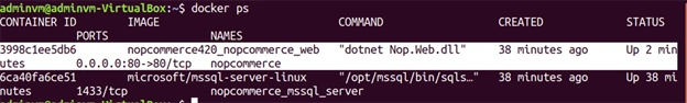How To Run nopCommerce On Linux Using Docker