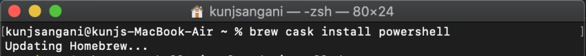 How to run PnP PowerShell in macOS