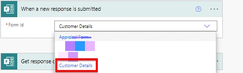 How to save input from MS Forms form into SharePoint list