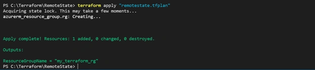 How To Save Terraform State To Remote Location In Azure