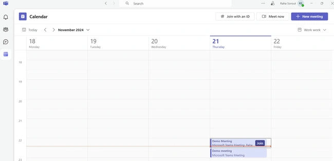 Use the Calendar