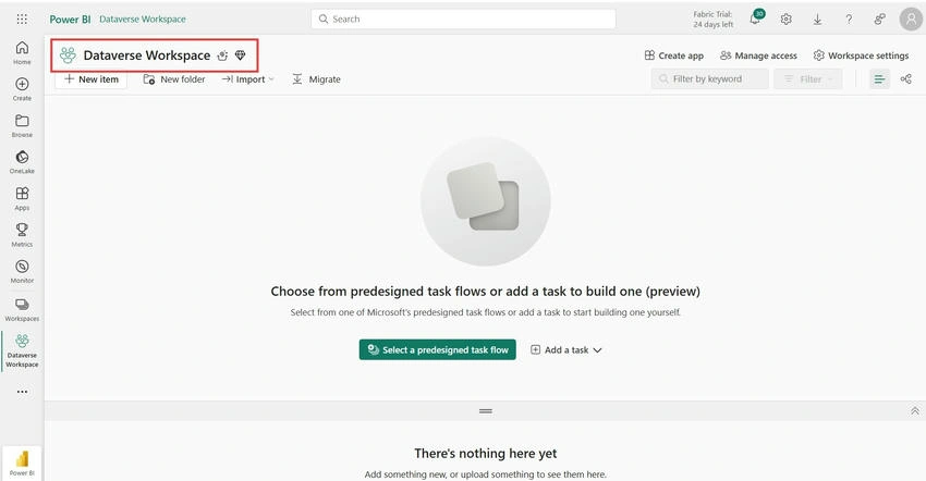 Fabric homepage