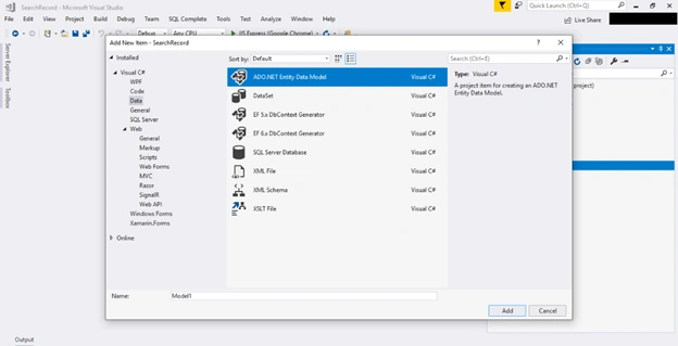 Solution Explorer