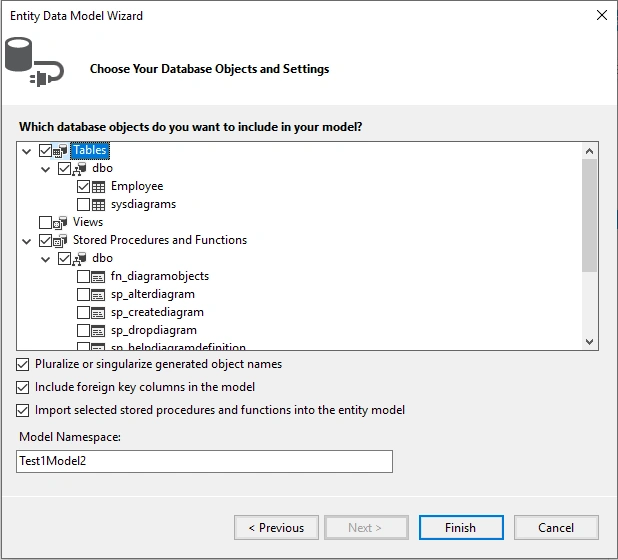 Stored procedure checkboxes