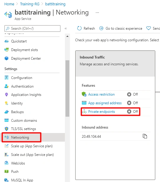 How To Secure Our Azure Web App Services Using A Private Endpoints