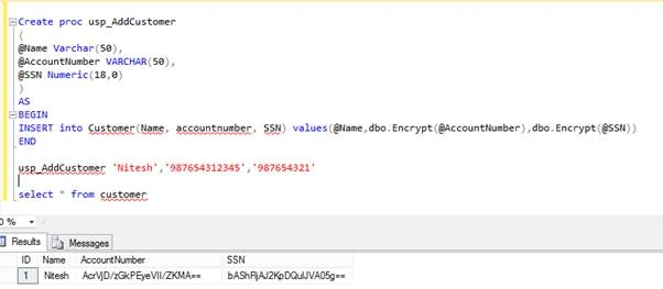 Insert data in your table