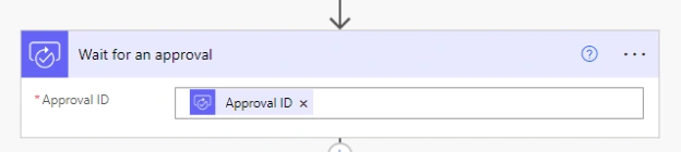 Wait for an approval