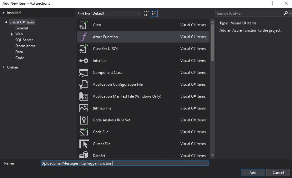 How to Send Email Using SendGrid with Azure Function in .NET Core