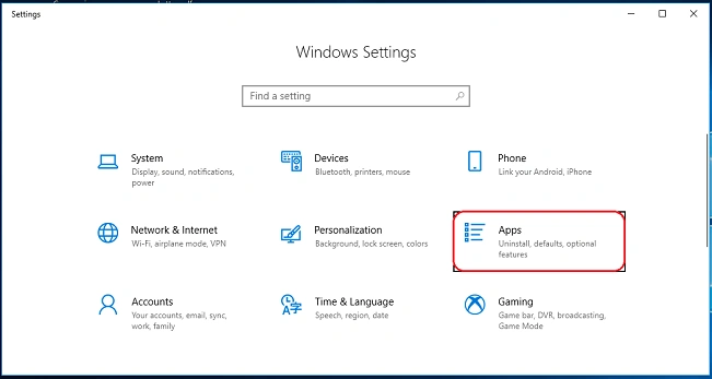 default app