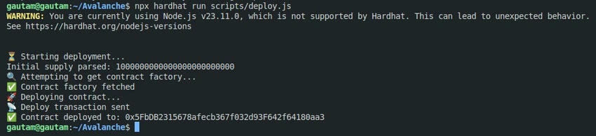 Token address