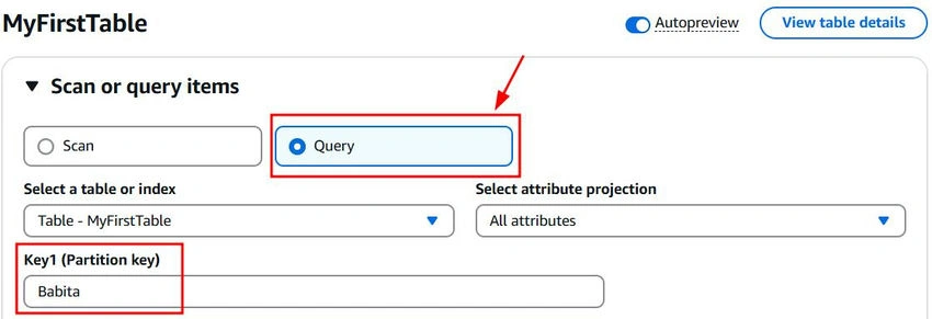 Query