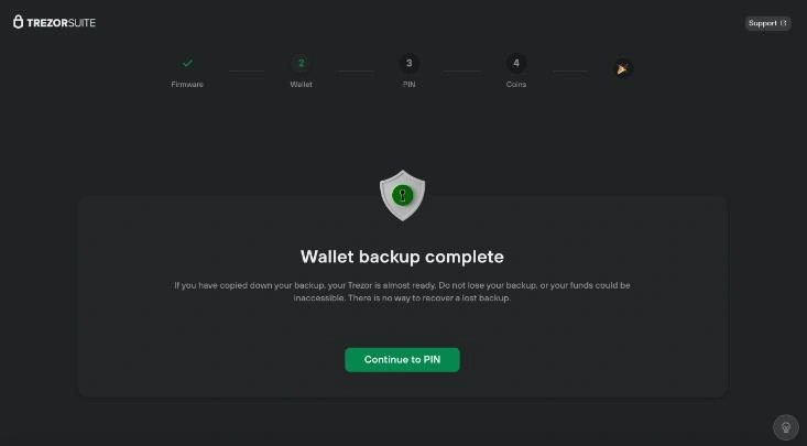 BackUp complete