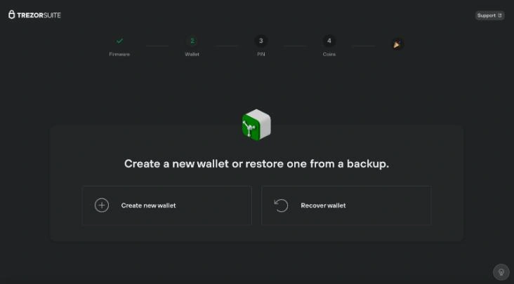 Create New Wallet